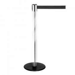 Gurtpfosten "Famous" - transparent - Höhe ca. 100 cm - 2,3 m