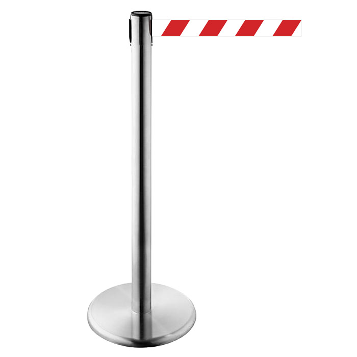 Barrier post "GLA 45" - metal - height app. 100 cm - 2.3 m