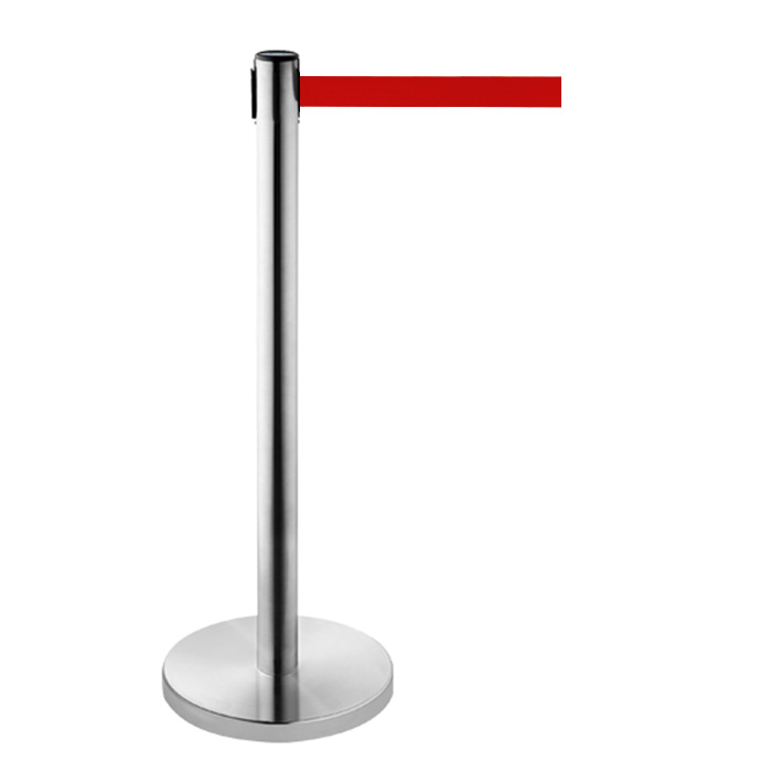 Barrier post "GLA 55" - stainless steel - height app. 98 cm - 2.3 m
