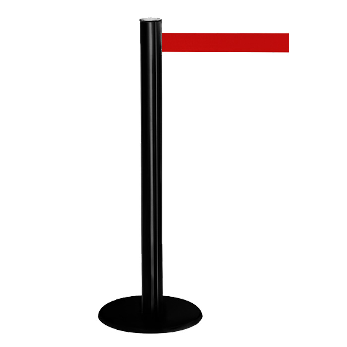 Barrier post "GLA 75" - aluminum - height app. 100 cm - 2.2 m