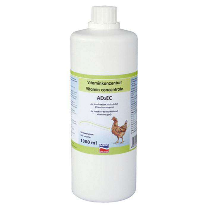 Vitaminkonsentrat - AD3EC - 500 til 1000 ml