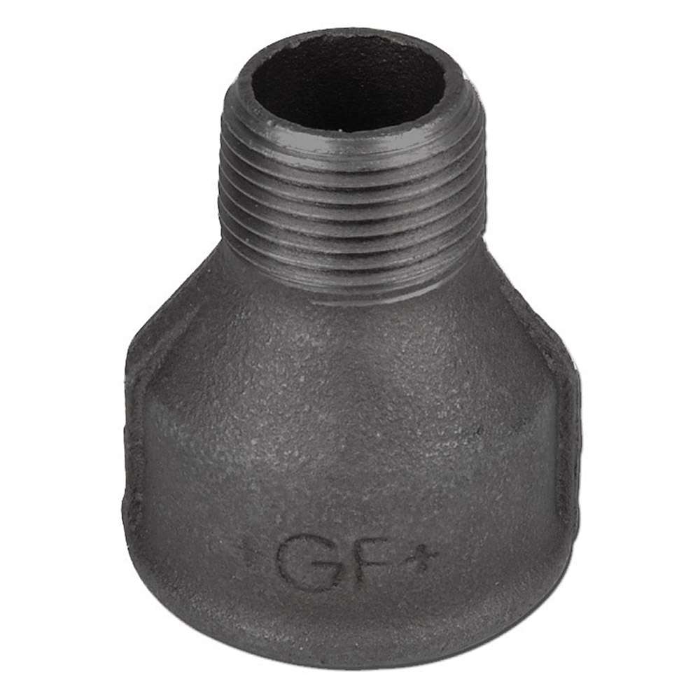Socket 246 - black malleable iron - 1 / 4 "-3"