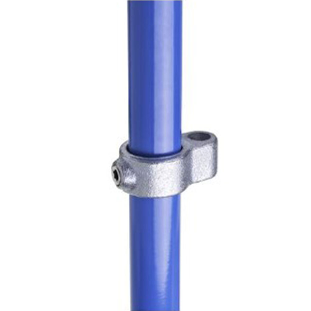 Oeillet "Normafix" - Fonte malléable galvanisée - Charge jusqu'à 1500 N/m - Ø 33,7 à 48,3 mm - Prix par pièce