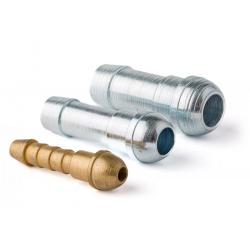BRADO low-pressure nipple - NW 3 to 8 mm - for union nut M10x1 to M 16x1.5 - PU 20 pieces