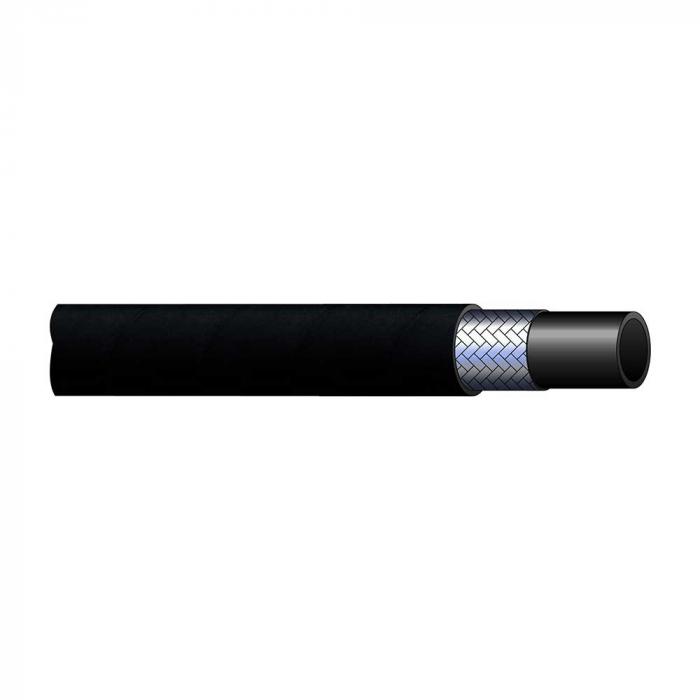 Tubo idropulitrice 1HWS - gomma - DN 6 ÷ 12 - Ø esterno 13 ÷ 20 mm - PN 220 ÷ 250 - prezzo per rotolo