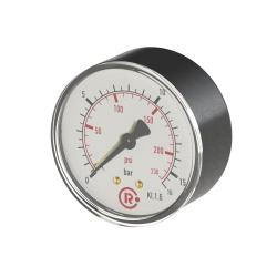 Standardmanometer - Ø 50 - G 1/4" hinten zentrisch - Güteklasse 1,6 - 0 bis 25 bar - Kunststoffgehäuse
