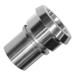 Female thread coupling - with smooth hose shank - without nut