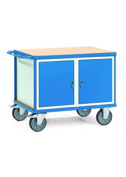 Table trolley - 2 cupboards - up to 600 kg