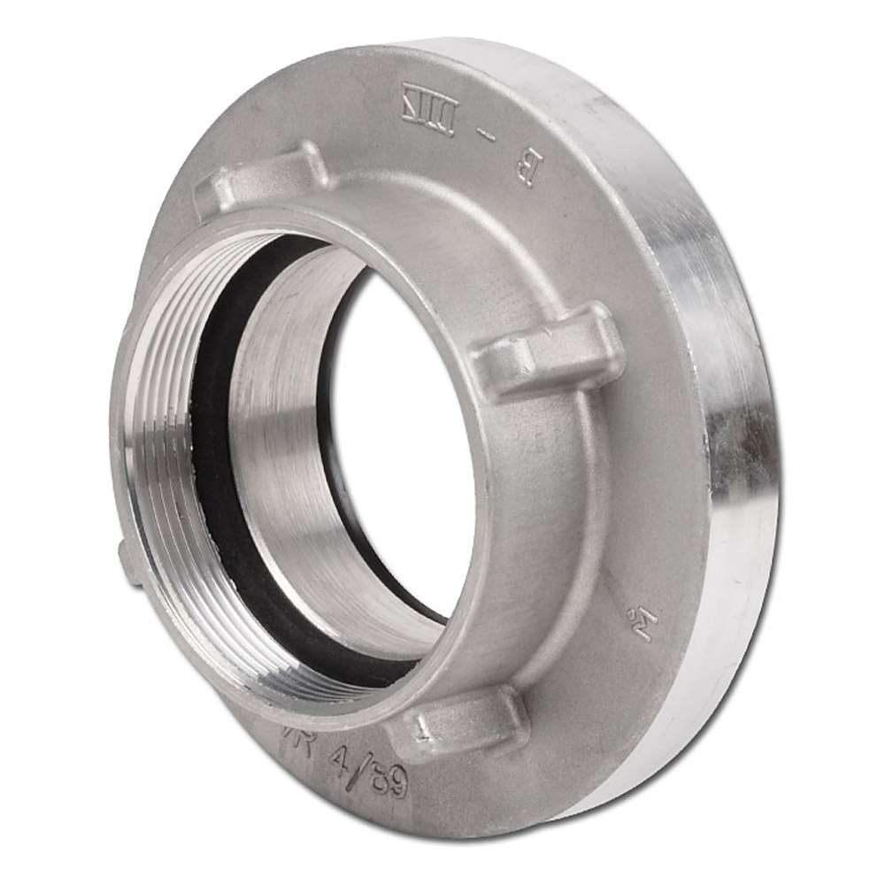 Storz fixed couplings - size 75-B - female thread G 2"-3" - PN 16 bar - aluminum, brass and stainless steel