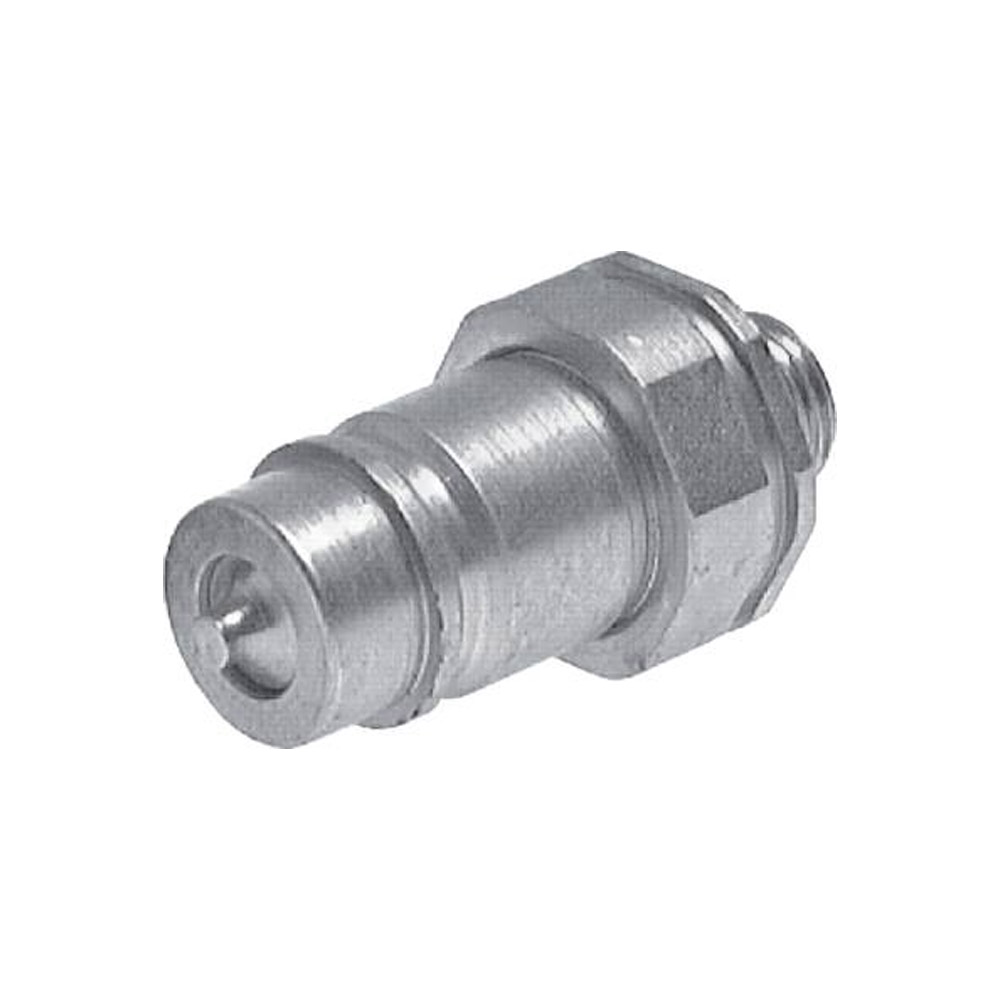 Hydraulic Plug Connectors - Pipe Connection DIN 2353 - Galvanized Steel