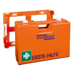 Cassetta di pronto soccorso - Valigetta in ABS e supporto a parete - DIN 13169