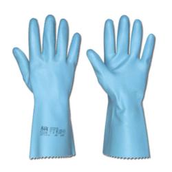 Restposten - Naturlatex-Handschuh "Jersette 300" - blau- Kat. 2 - MAPA® - Größe 9