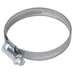 Snäckgänga-slangklämma DIN 3017 - bandbredd 12 mm - stål förzinkad