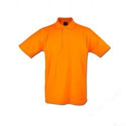 Rester - Polo Shirt - Gr. 4XL - oransje - 50% PES - 50% CO - 220 g / m² - 60 ° C vaskbar - svært robust - strikk krage - for fritid og arbeid - "Classic"