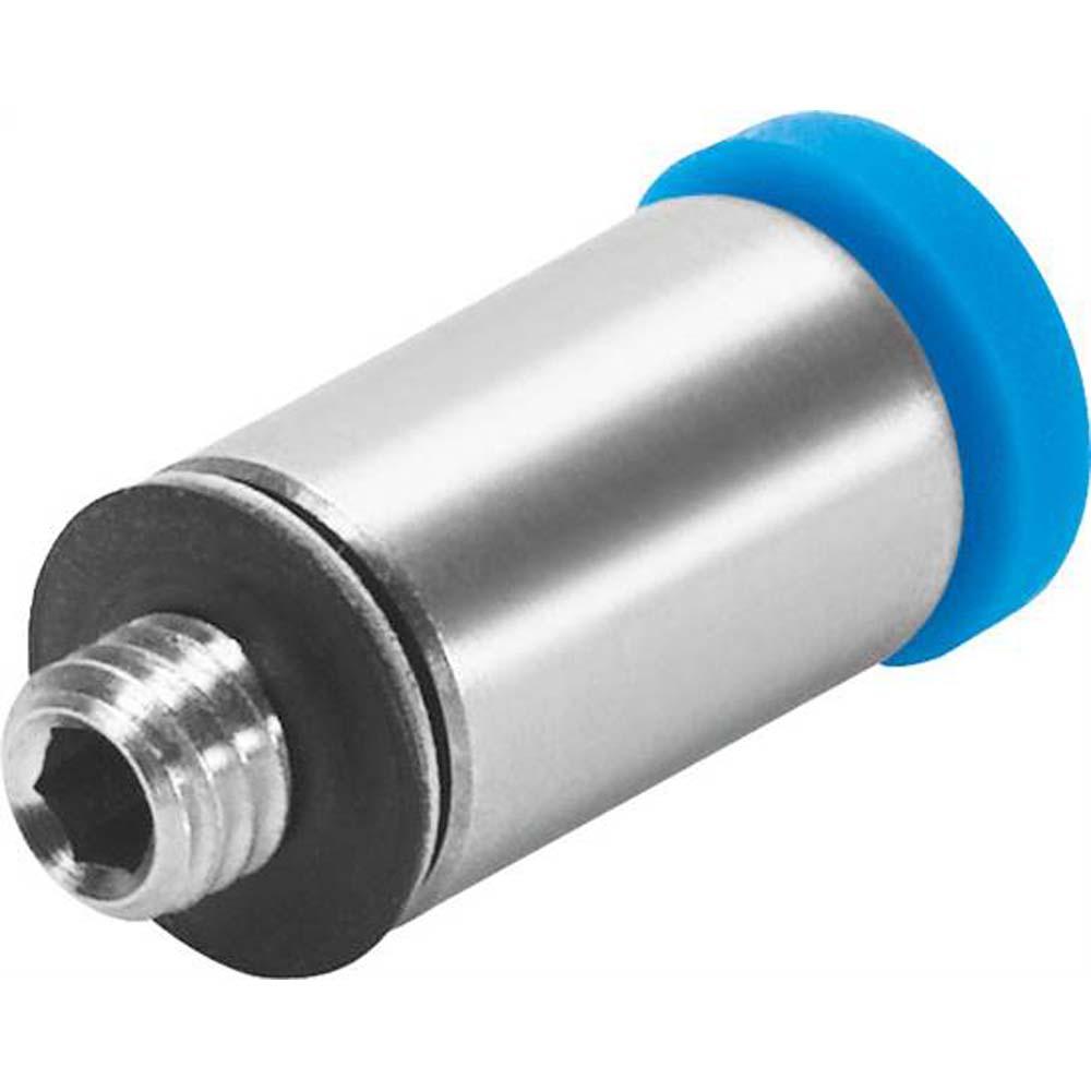 FESTO - QSM - Push-in fitting - Size Mini - Nominal size 0.9 to 4.1 mm - Pack of 10 - Price per pack
