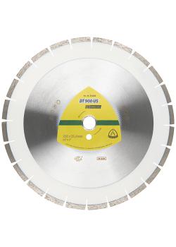 Diamond cutting disc DT 900 US Special - diameter 300 to 500 mm - bore 25.4 to 30 mm - laser welded - price per piece