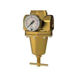 Constant pressure regulator - BG 3 or 4 - G 3/4" to G 1 1/2" - PE max. 40 bar - control range 0.5 to max. 25 bar - incl. pressure gauge