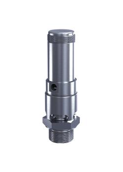 Series 410 - safety valve - stainless steel - DN 8 to DN 25 - freely draining - with threaded connection - different versions