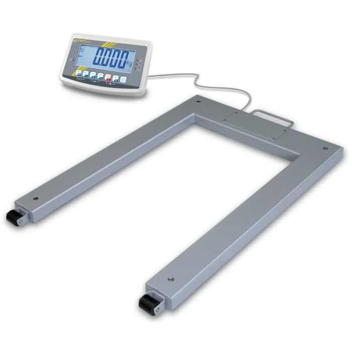 Pallet scale - measuring range up to 1500 kg - calibrateable