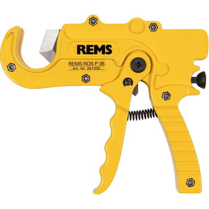 Pipe cutter "REMS ROS P" - up to 63mm diameter plastic pipes