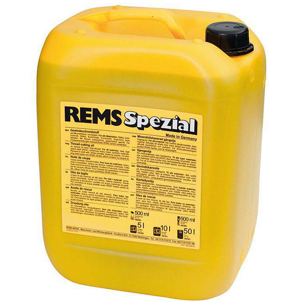 Thread cutting oil "REMS Special" - canister 5 L and 10 L