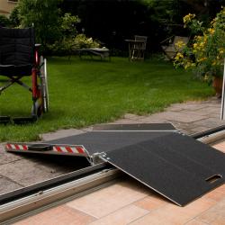 Wheel chair ramp - type BTR - two-part - width 750 mm