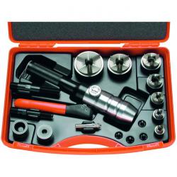 Hydraulic hand punch set - metric - M 16 and M 63 - Tristar Plus