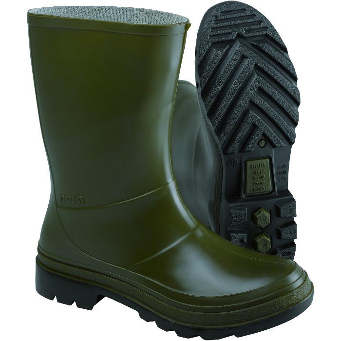 Work boots "Nora Iseo" - size 4 to 12 - black or olive - PVC