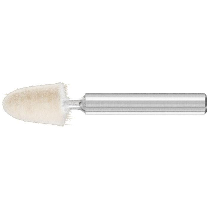 Polishing pen - HORSE - shaft Ø 6 mm - cone shape - felt - pack of 1 - price per pack