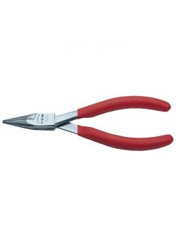 Mechanic round nose pliers - length 200 mm - plastic coating