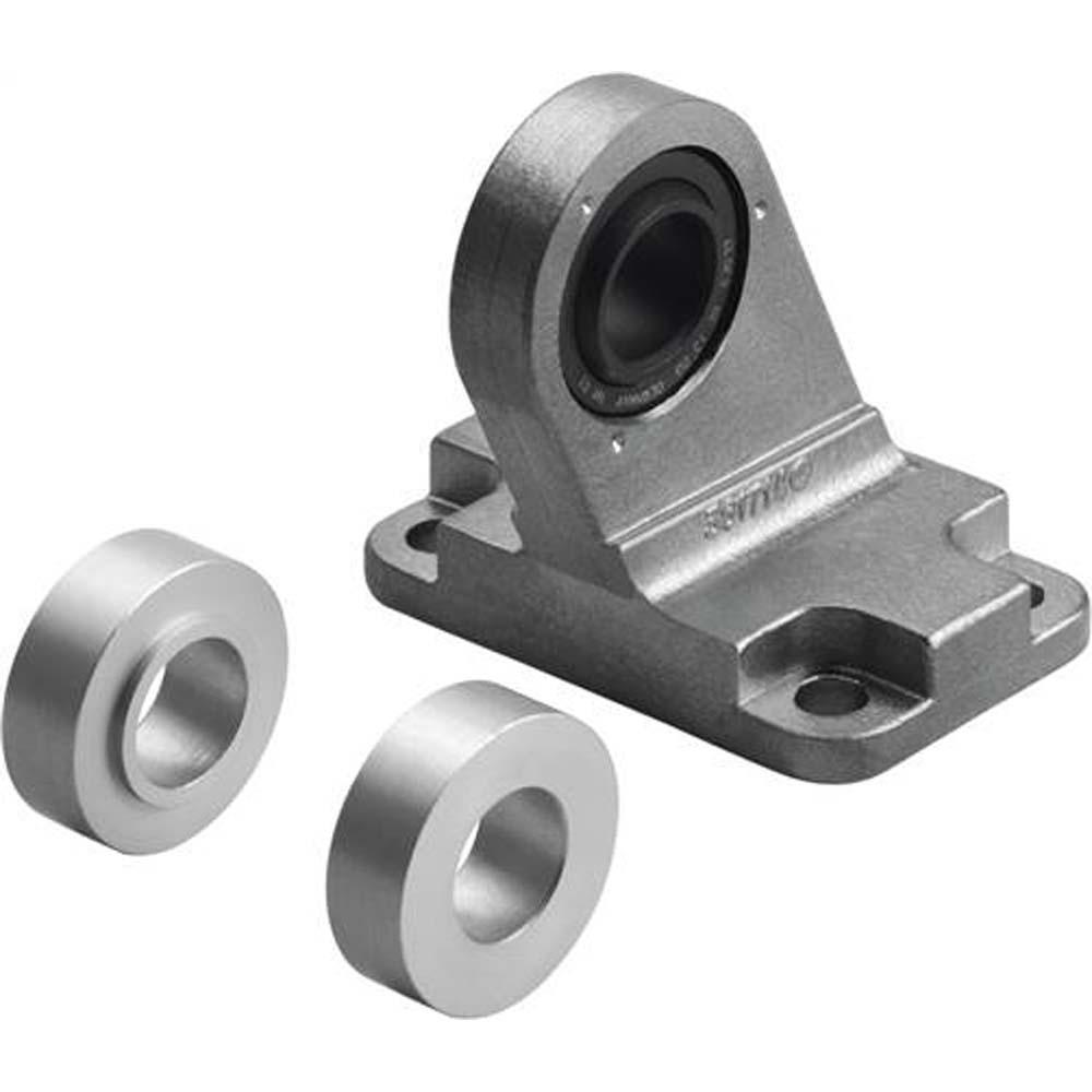 FESTO - LSN - Bearing bracket - High-alloy steel or spheroidal graphite cast iron - with spherical bearing - for cylinder Ø 32 to 125 mm - Price per piece