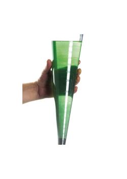 Sedimentation funnel - Imhoff - SAN crystal clear - DIN 12672 - up to 1000 ml