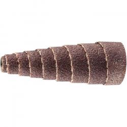 Cylindre de broyage - CHEVAL POLIROLL® - forme conique - de grains de corindon - pour le métal