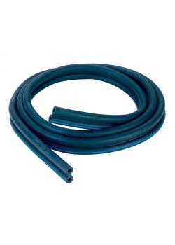 Double pulse tube - rubber - tube Ø 7 x 13 mm - length 2.35 to 35 m