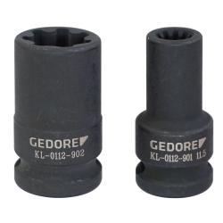 Gedore socket wrench set - 2-piece - for brake calliper retaining bolts Audi, Porsche, MB - Price per set