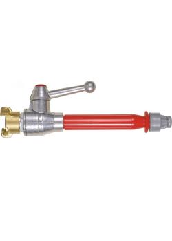 D brandkårens jetrör DIN 14365 - multifunktions jetrör med snabbverkande växlingsspak - lättmetall - lämplig för slangstorlekar från 3/8 till 1 1/2 tum - pris per styck