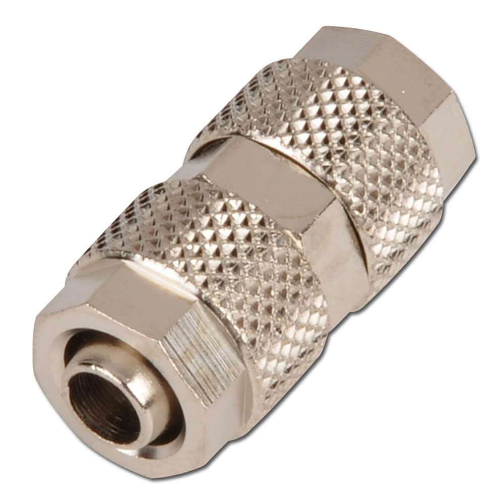 CK quick connector brass nickel-plated double-V & reducing-V