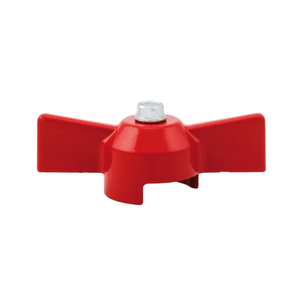 T-handle for brass ball valve - for valves with thread 1/4" to 1 1/2" - various colours