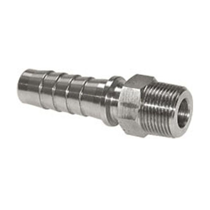 Hose Connector For Muffler Clamps DIN 2826 - Galvanized Steel - 100 bar
