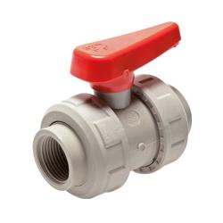 Ball Valve With Female Thread PP-H Industry Execution - PN 10