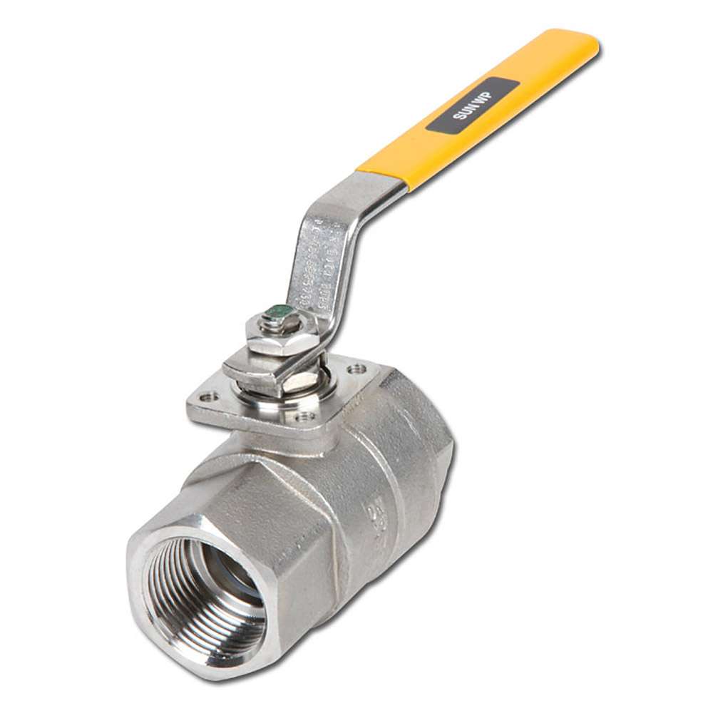 Ball Valve - Stainless Steel - Bipartite For The Application On Oxygen Units - P