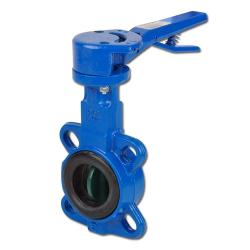 Butterfly Valve - Intermediate Flange - Spheroidal Graphite Iron With Disc - PN
