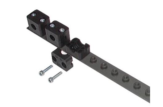 Rows weld plate for pipe clamps - Light series