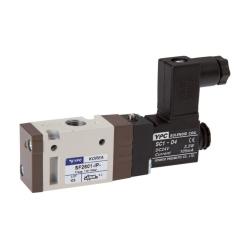 Solenoid Valve - 3/2-Way - With Spring Retraction - Currentless Closed - 1,5 To