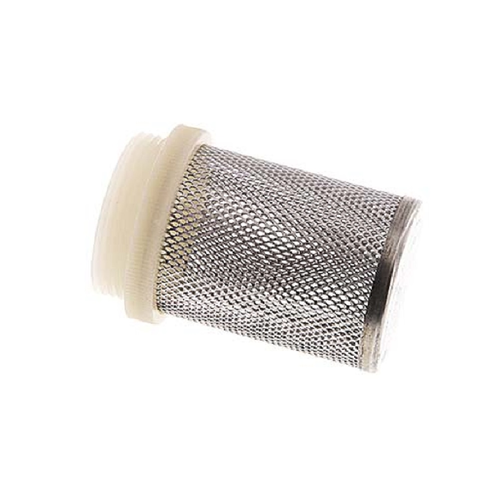 Suction strainer - stainless steel - for suction valves - lightweight design - connection thread G 1/2" to G 4"