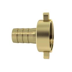 2/3 conduit fitting - with union nut - brass - flat sealing - G 1/2 to G 2 - price per piece