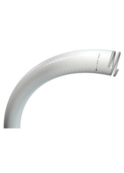 PVC spiral hose SpirabelÂ® Balneo Piscine - inner diameter 32 to 63 mm - length 25 to 50 m - color white - price per roll