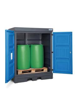 PolySafe-Depot type D - polyethylen (PE) - til 2 tromler på 200 liter