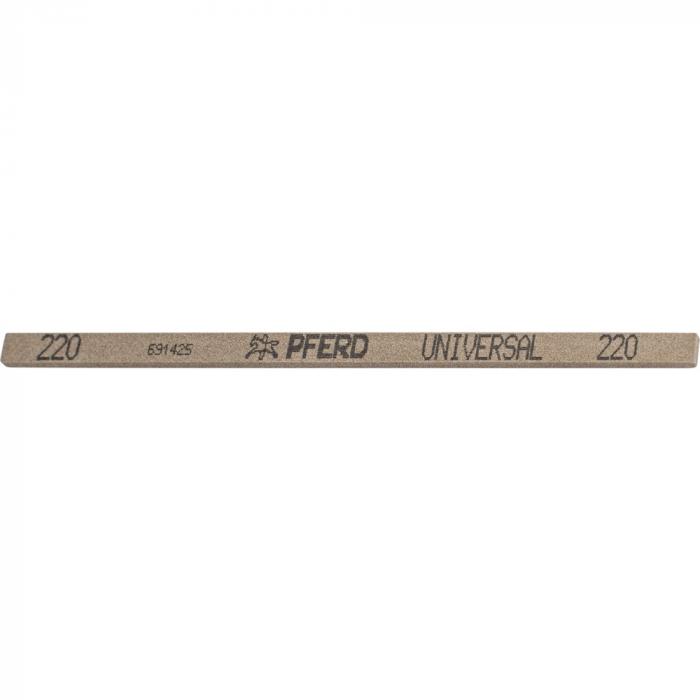 PFERD Schleif- und Polierstein - UNIVERSAL - vierkant - 4 x 4 mm bis 25 x 13 mm - Länge 150 mm - Korngröße 220 bis 600 - Preis per VE