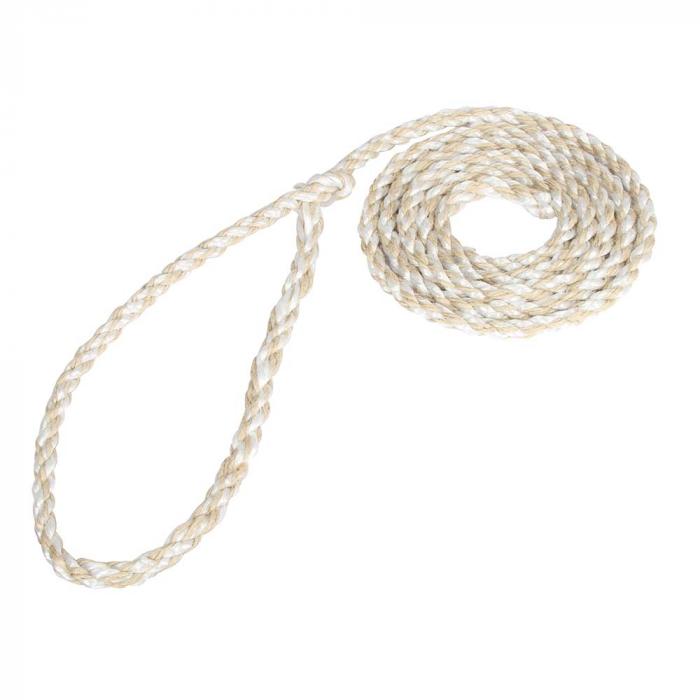 Cattle transport rope - 3.20 m - jute PP - with large loop